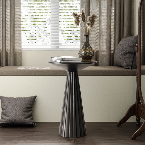 Pedestal small drink table - drink,