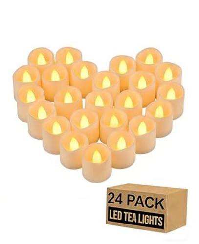 24pcs battery operated - battery-operated, tea